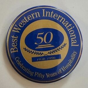 Best Western International 50th Anniversary Pin